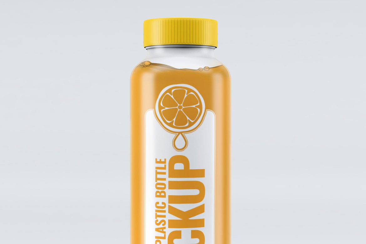 Smoothie Plastic Bottle Mock-Up